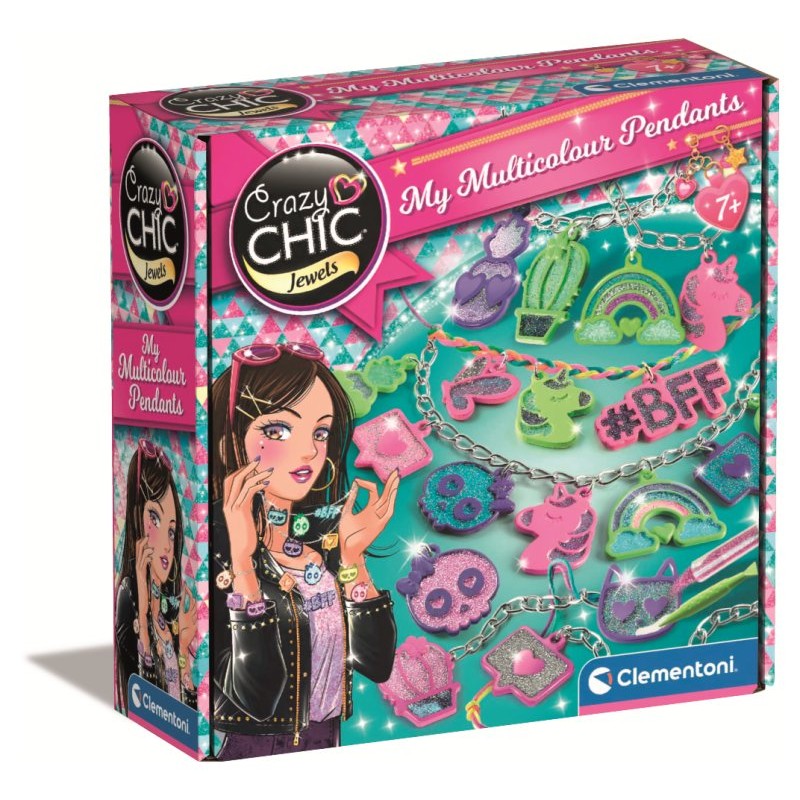 clementoni crazy chic my multicolour pendant ean 8005125187577