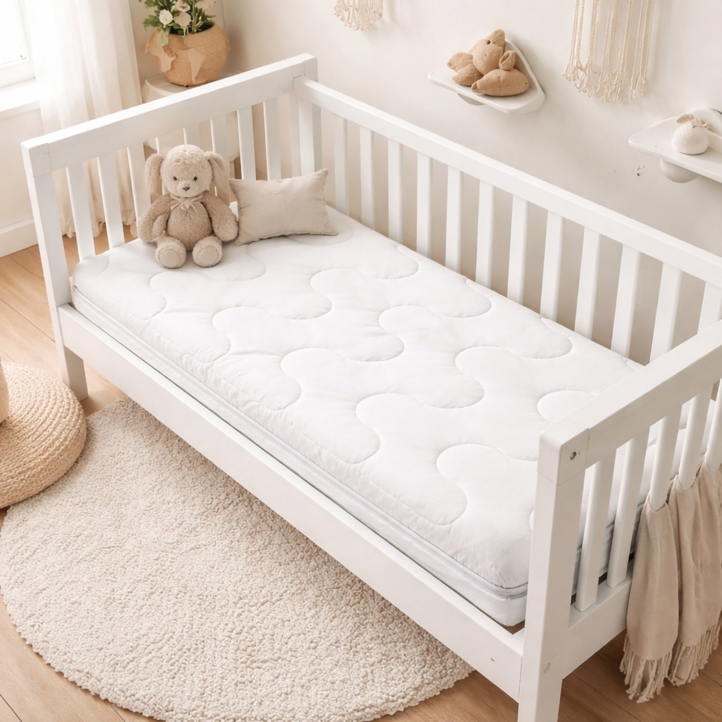 Materasso Boy Sfoderabile Lettino 60X125X11 cm