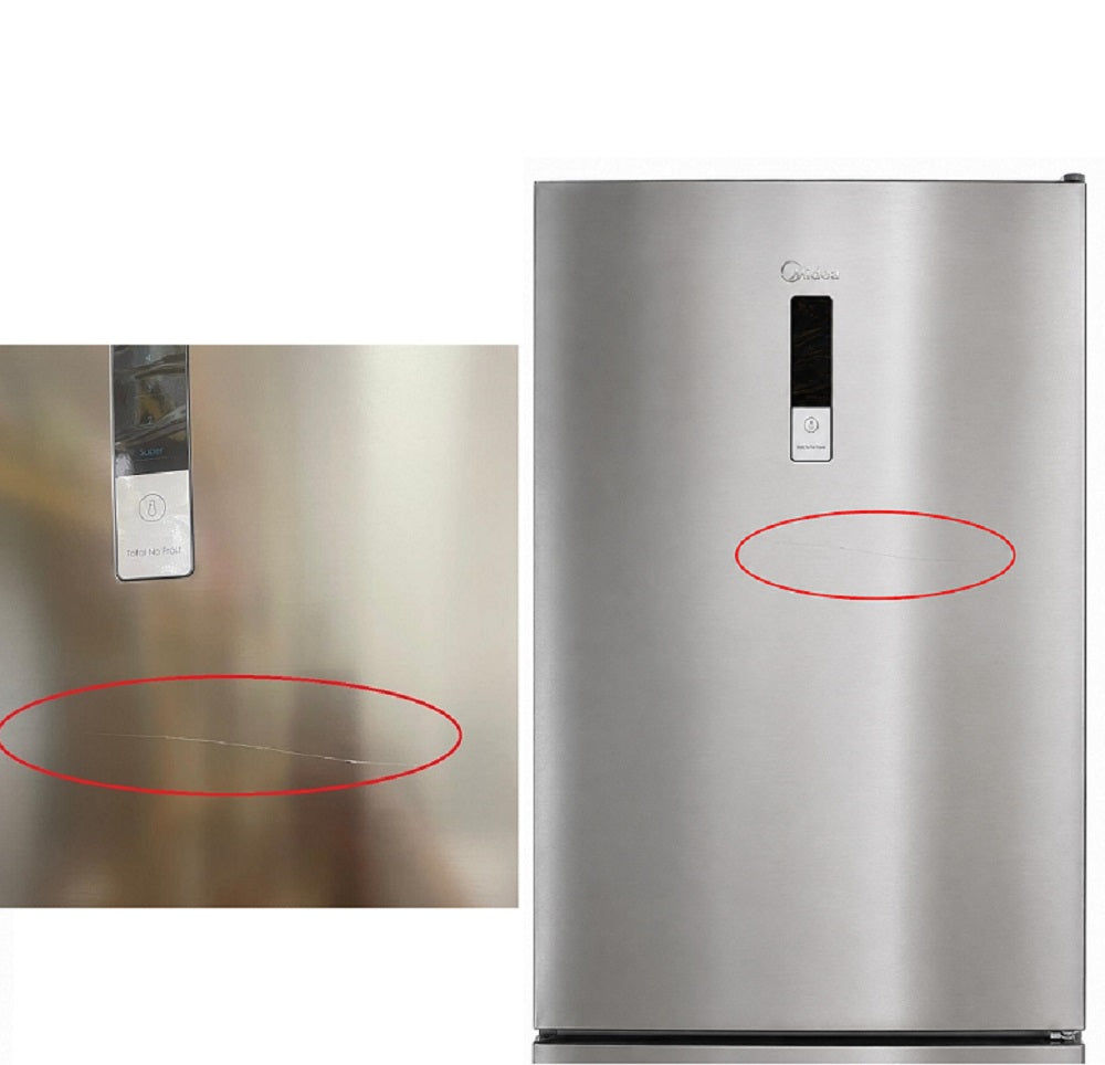 Frigo Outlet Combi Midea Classe D Inox Mdrb424fgd46 - Imperfezione Estetica