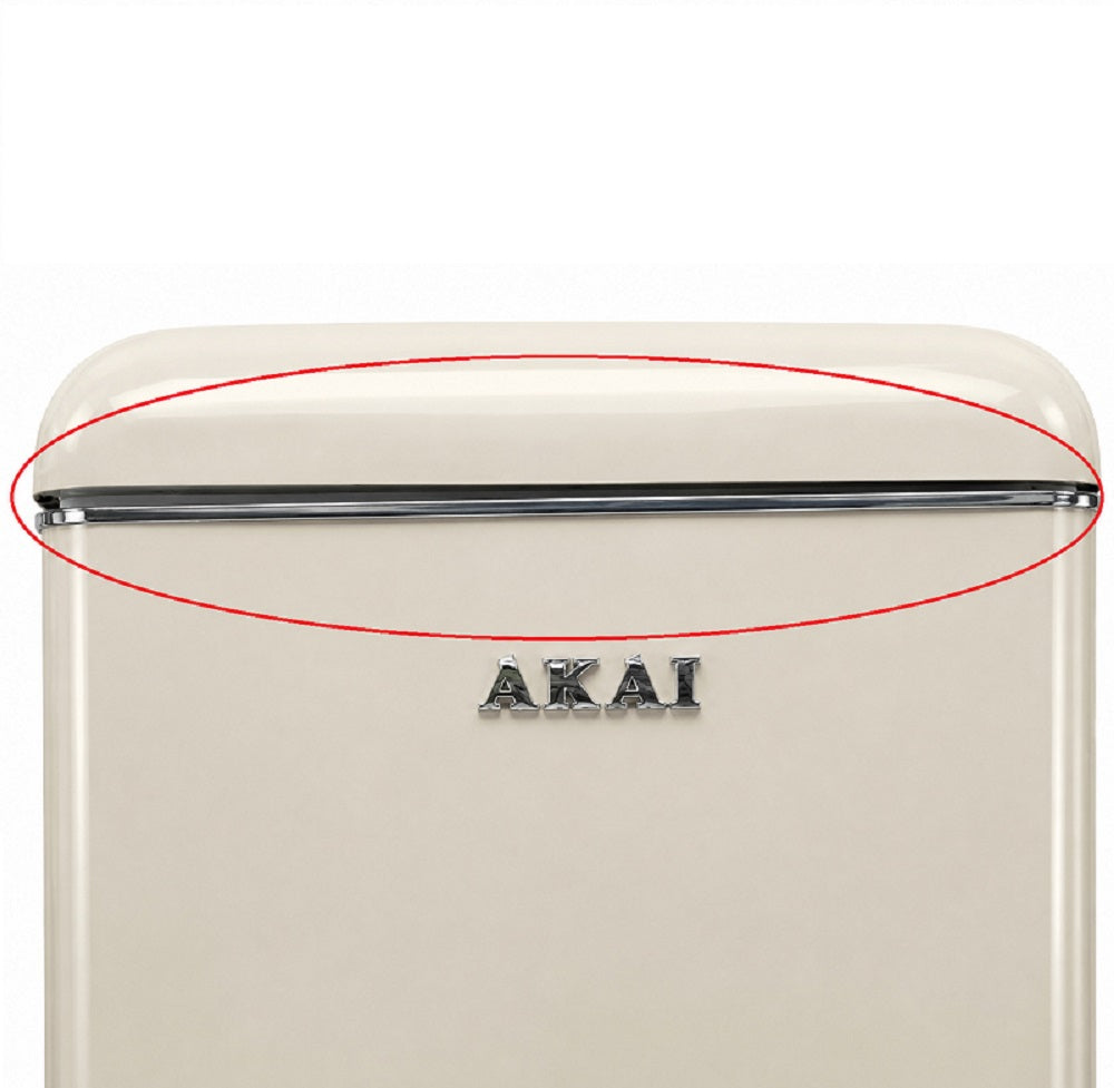 Frigorifero Outlet Retro' Crema Akai - Imperfezioni Estetiche