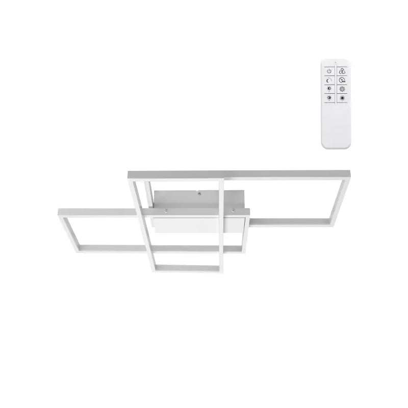 aigostar plafoniera a led geometrica 38w bianca ean 8433325407612