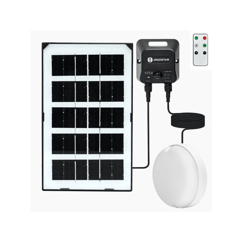 aigostar plafoniera con pannello solare 35w ean 8433325403331