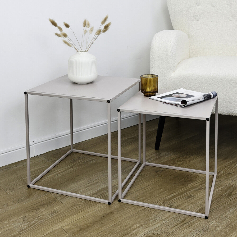 bizzotto set 2 tavolino alrik beige ean 8051836769021