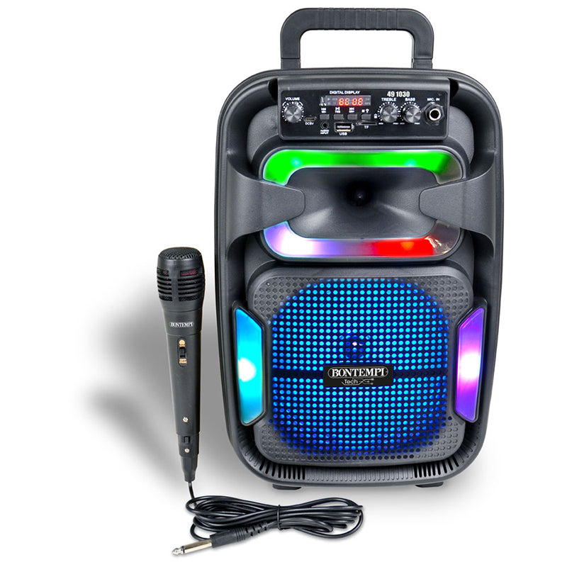 immagine-1-bontempi-amplificatore-karaoke-con-microfono-e-luci-ean-4766337736000