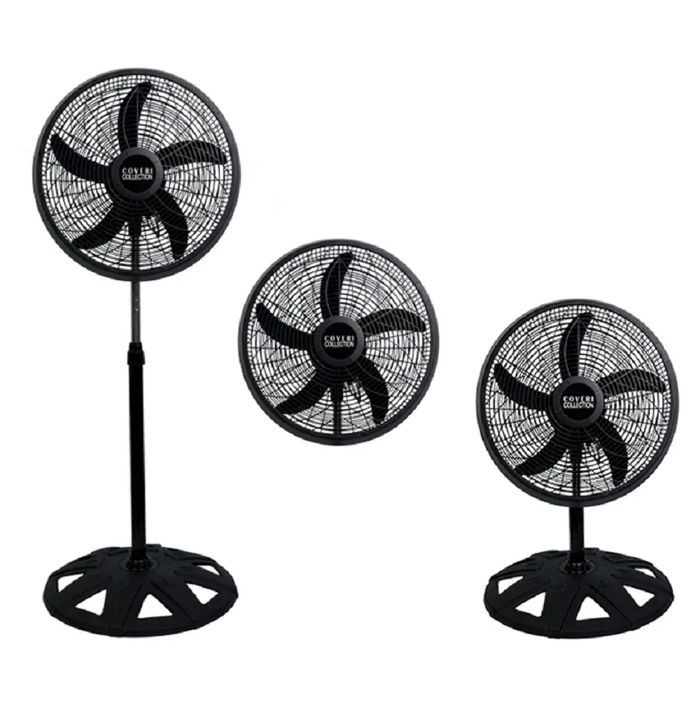 coveri ventilatore piantana nero 3 in 1 50x130 cm 75 w ean 8024972109310