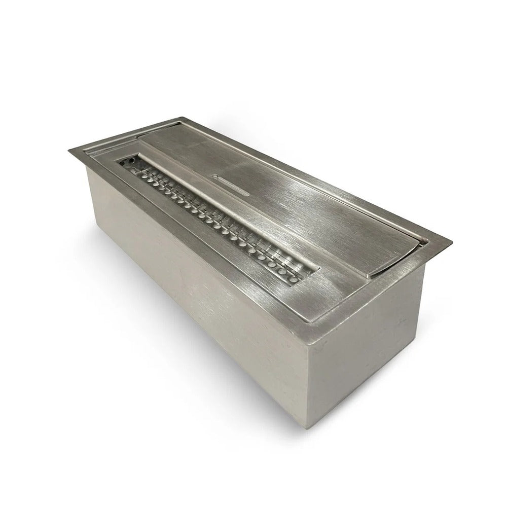 divina fire bruciatore bioetanolo incasso 15 lt l30xp12 5xh8 5cm inox ean 8053323381259