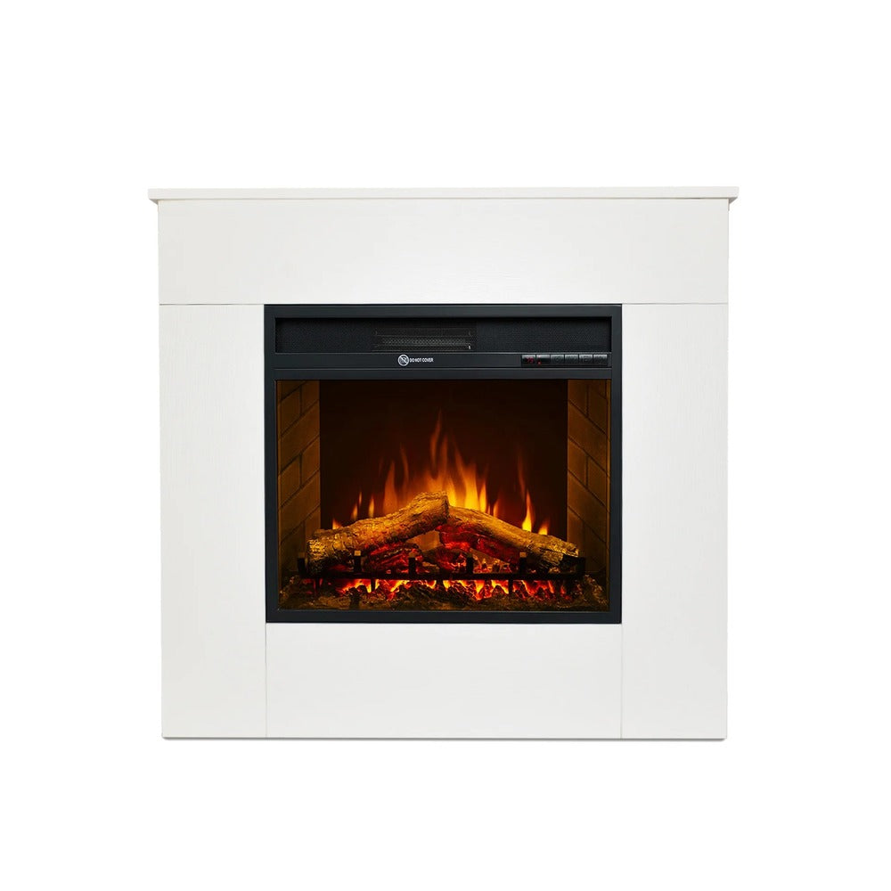 divina fire camino elettrico da terra michelangelo bianco ean 8056157808169