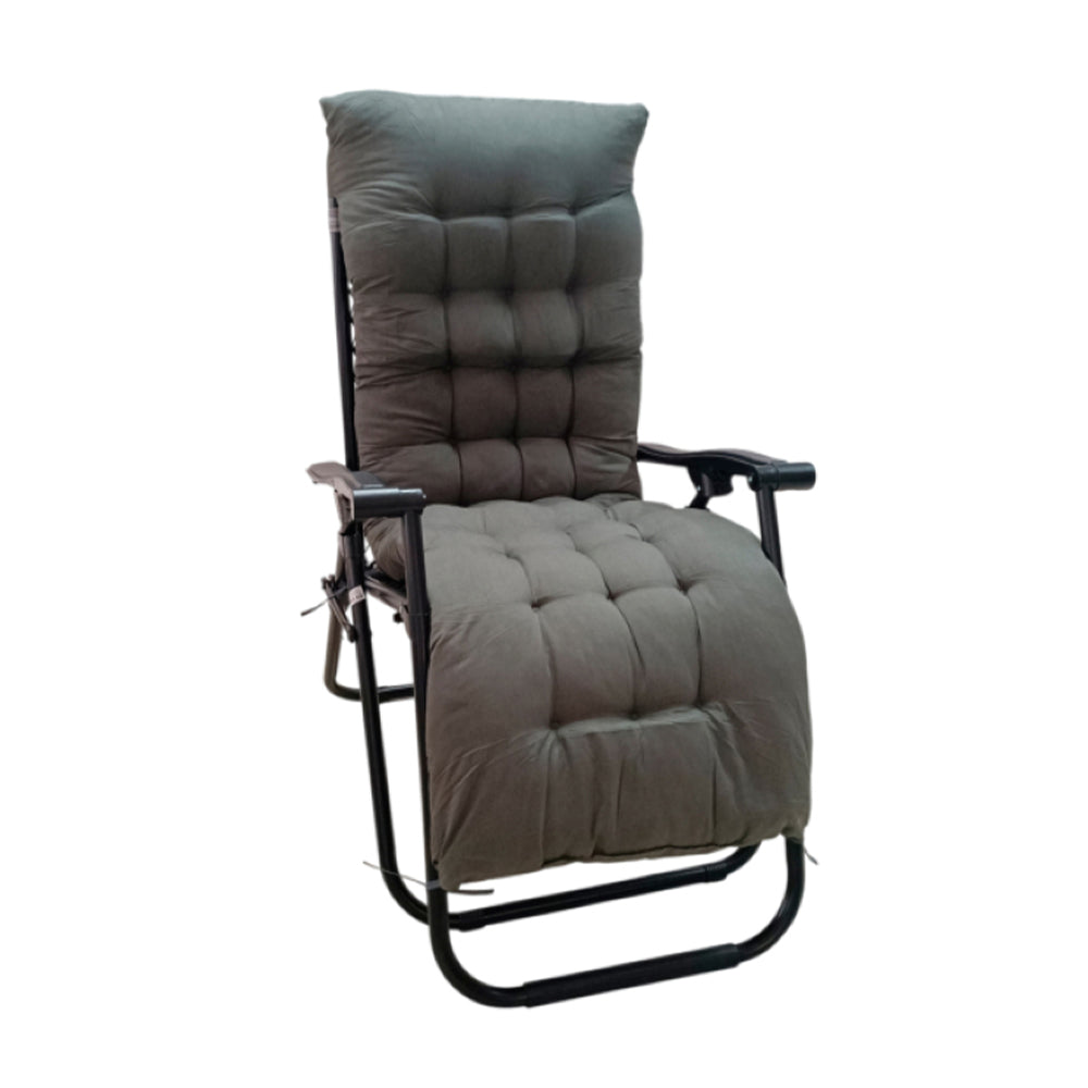 due esse distribuzione cuscino per sdraio 160x52cm grigio ean 8034048670705