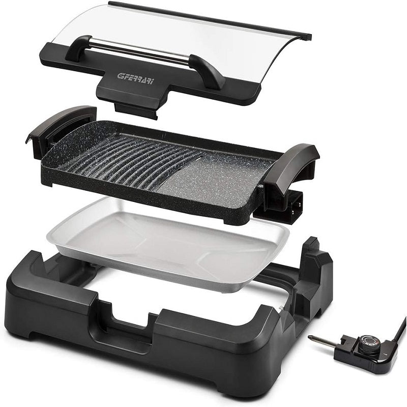 ferrari barbecue elettrica gratella griglia antiaderente ean 8056095875223