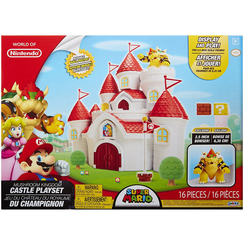 jakks jakks supermario playset castello funghi ean 0039897585413