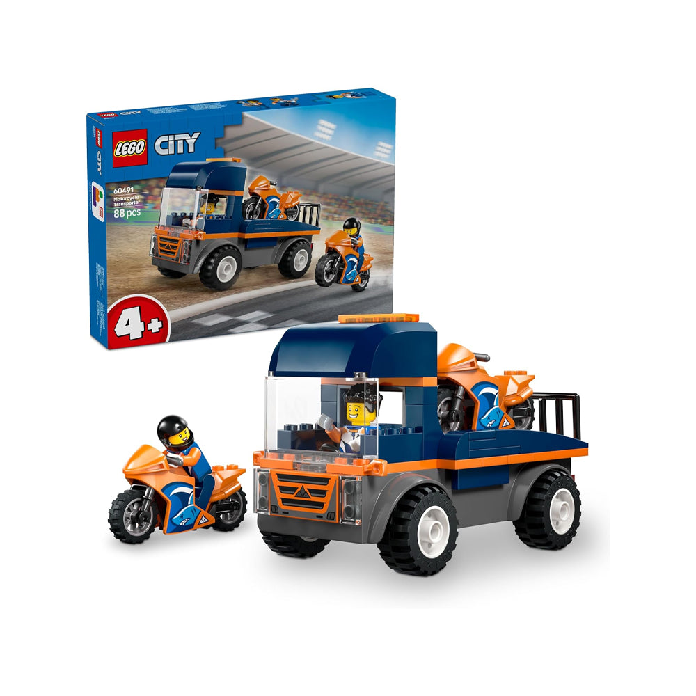 lego lego city 60491 trasportatore di moto ean 5702018056608