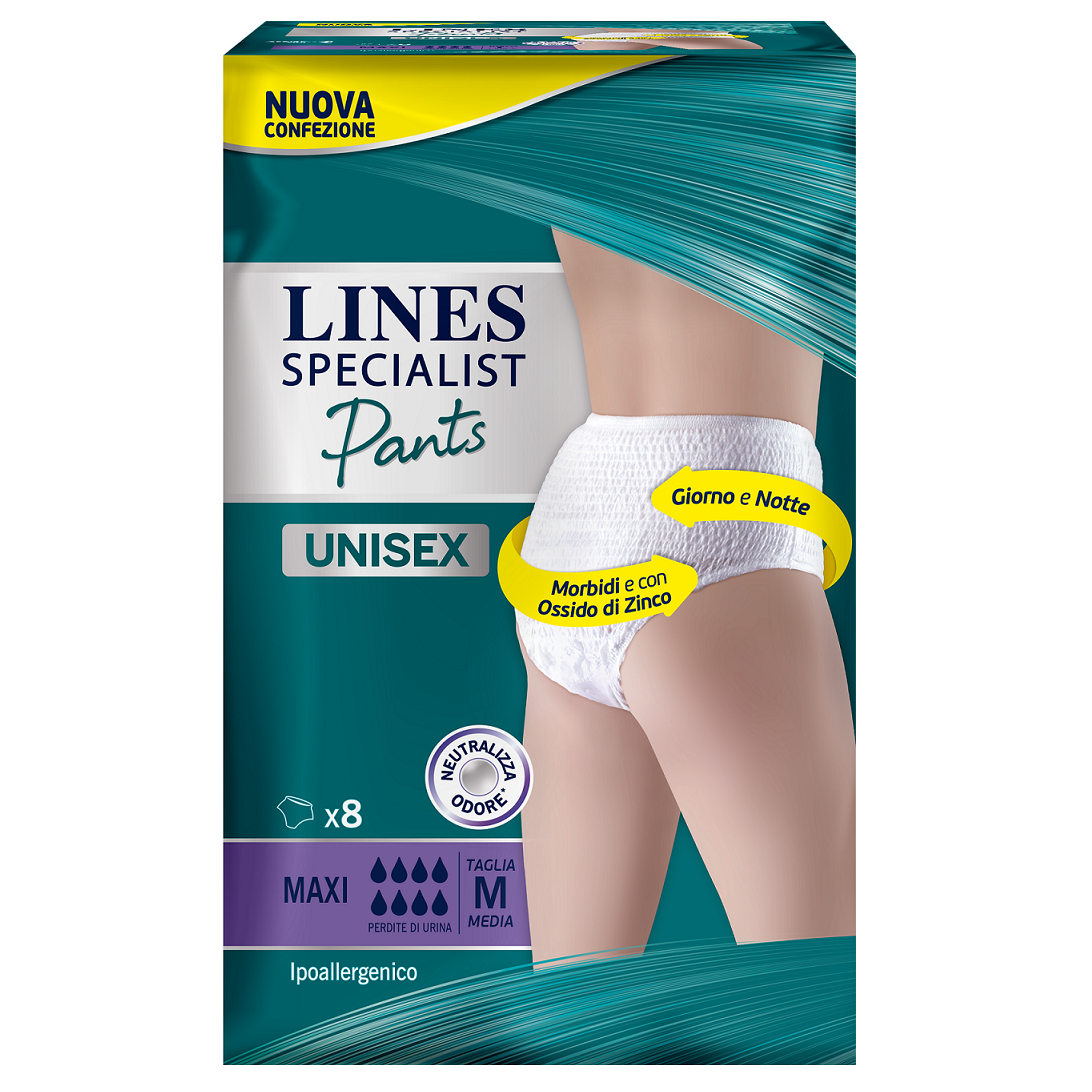 immagine-1-lines-assorbenti-pants-8pz-maxi-medium-specialist-lines-ean-8001480031173