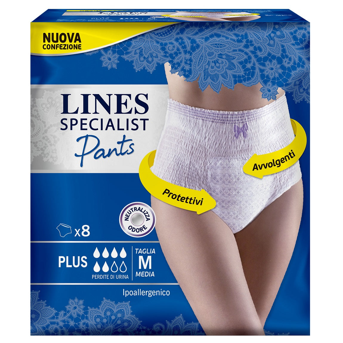immagine-1-lines-assorbenti-pants-plus-8pz-media-specialist-lines-ean-8001480116931