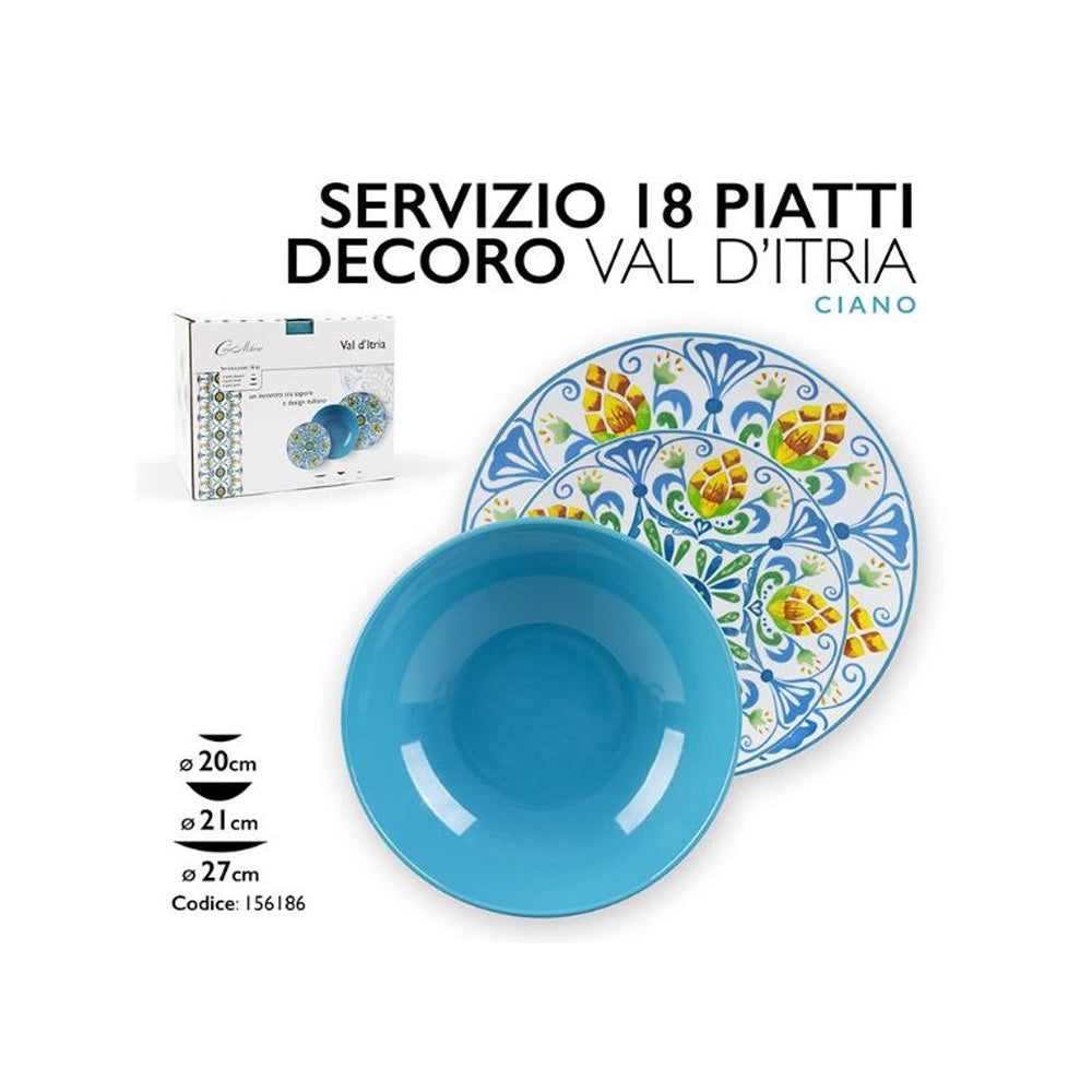 mmz servizio tavola 18pz val ditria ciano ean 8056897156186