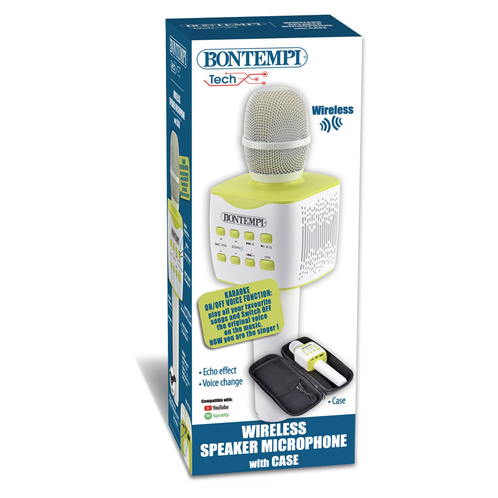 nbr microfono wireless con custodia ean 0047663365336