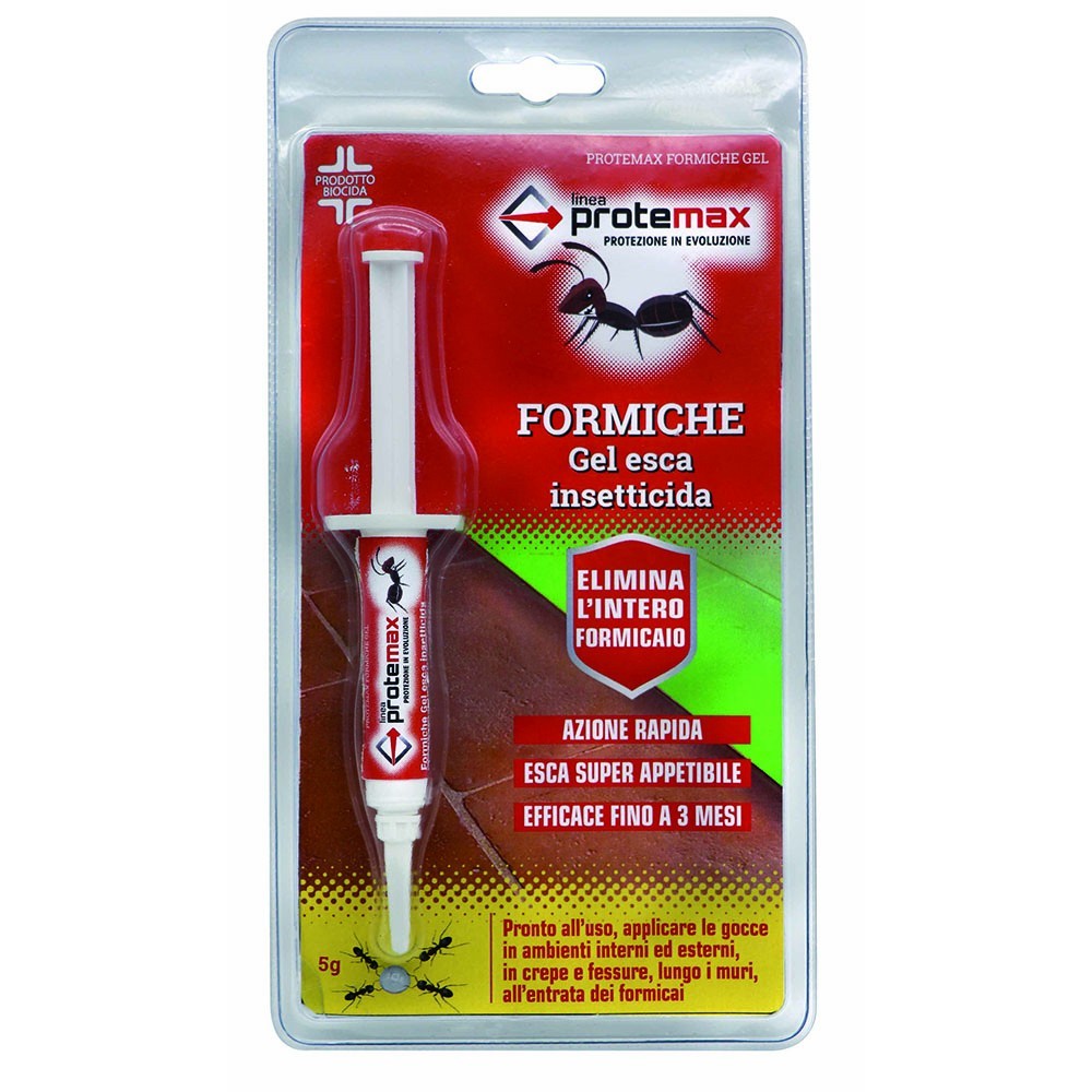 protemax esca anti formiche siringa gel protemax 5 gr ean 8005831013160