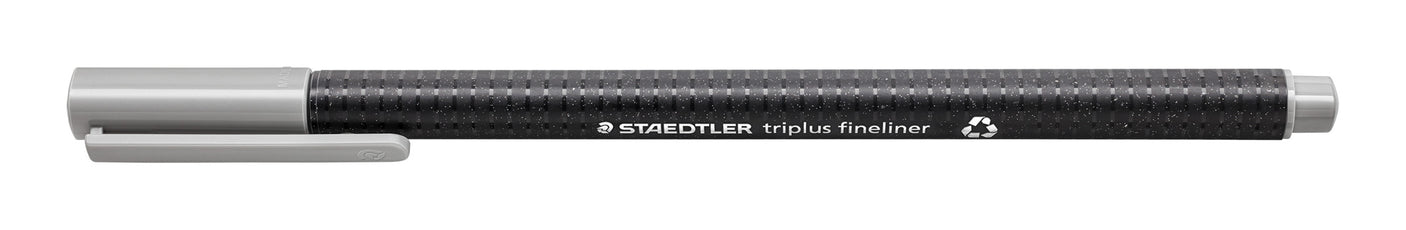 staedtler fineliner triplus staedtler 03 mm grigio argento ean 4007817334386