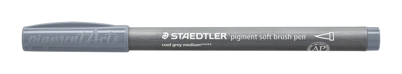 staedtler penna pigment soft brush grigio freddo medio ean 4007817098783