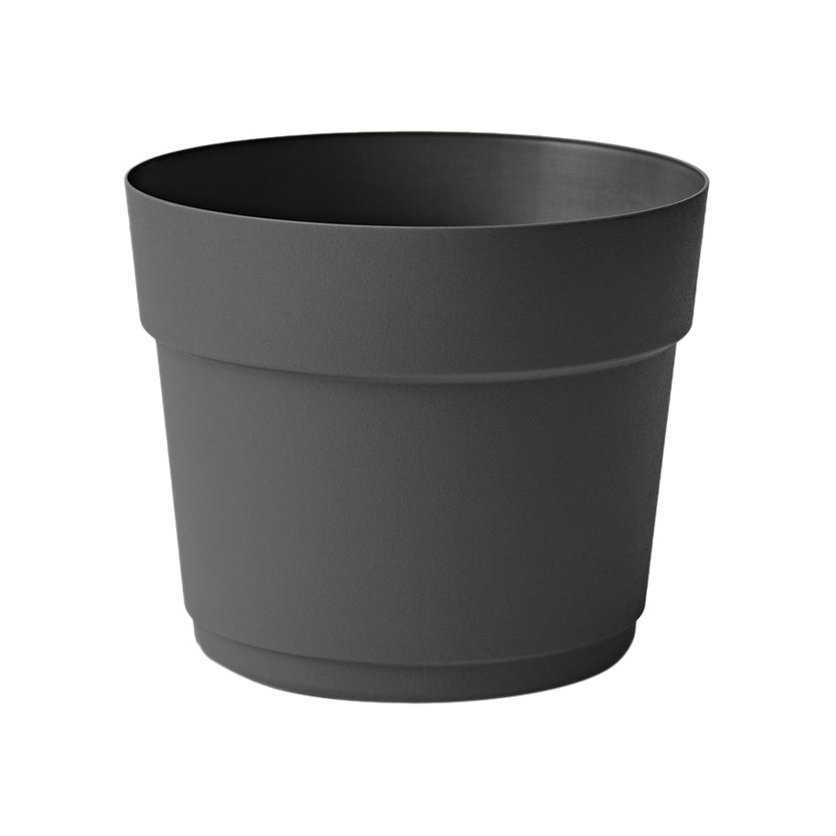 teraplast vaso bloom in resina antracite 19 cm ean 8051560267831