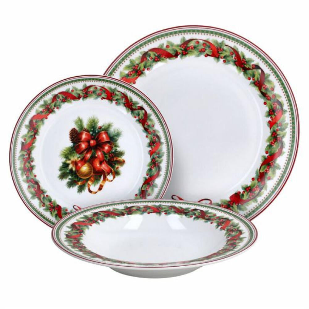 tognana servizio tavola 18 pezzi olimpia christmas tognana ean 8056444507980
