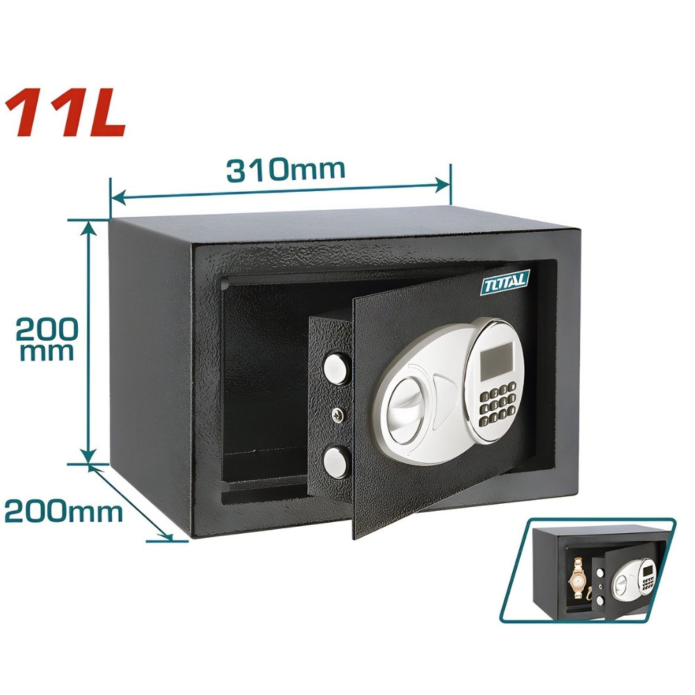 total cassaforte digitale total 11 lt ean 6941639884309