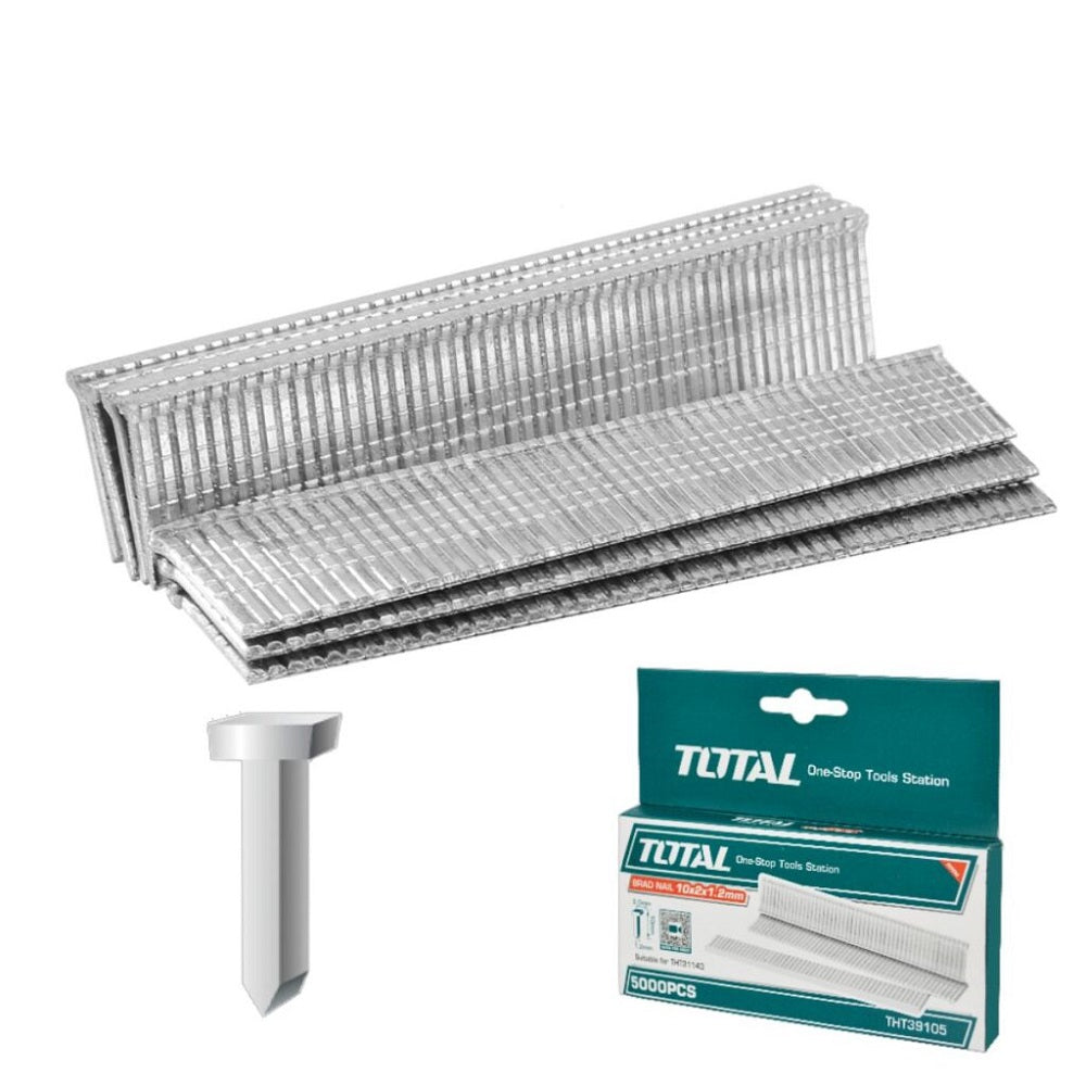 total chiodi per graffettatrice 5000 pz 10x2x12 mm ean 6941639843849