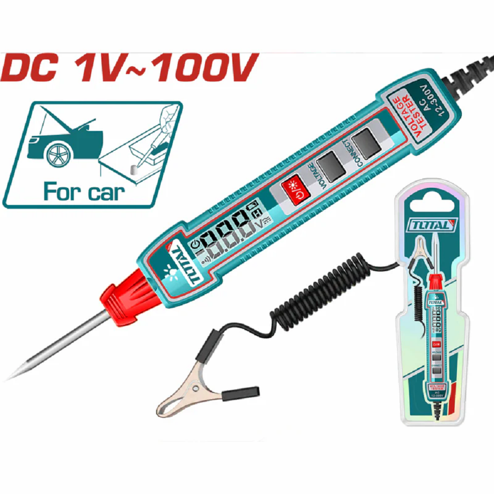 total tester per circuiti automobilistici 1 100v 27 cm ean 6923736769581