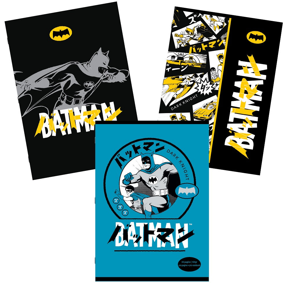 batman quaderno a4 batman rigatura 10 mm ean 8051938055299