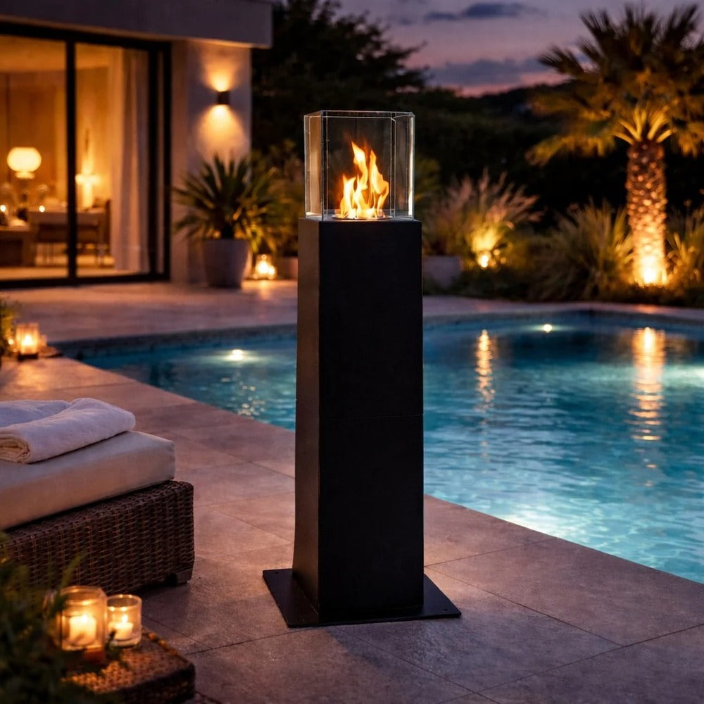 divina fire braciere bioetanolo da terra capri 110 nero ean 8056157805939