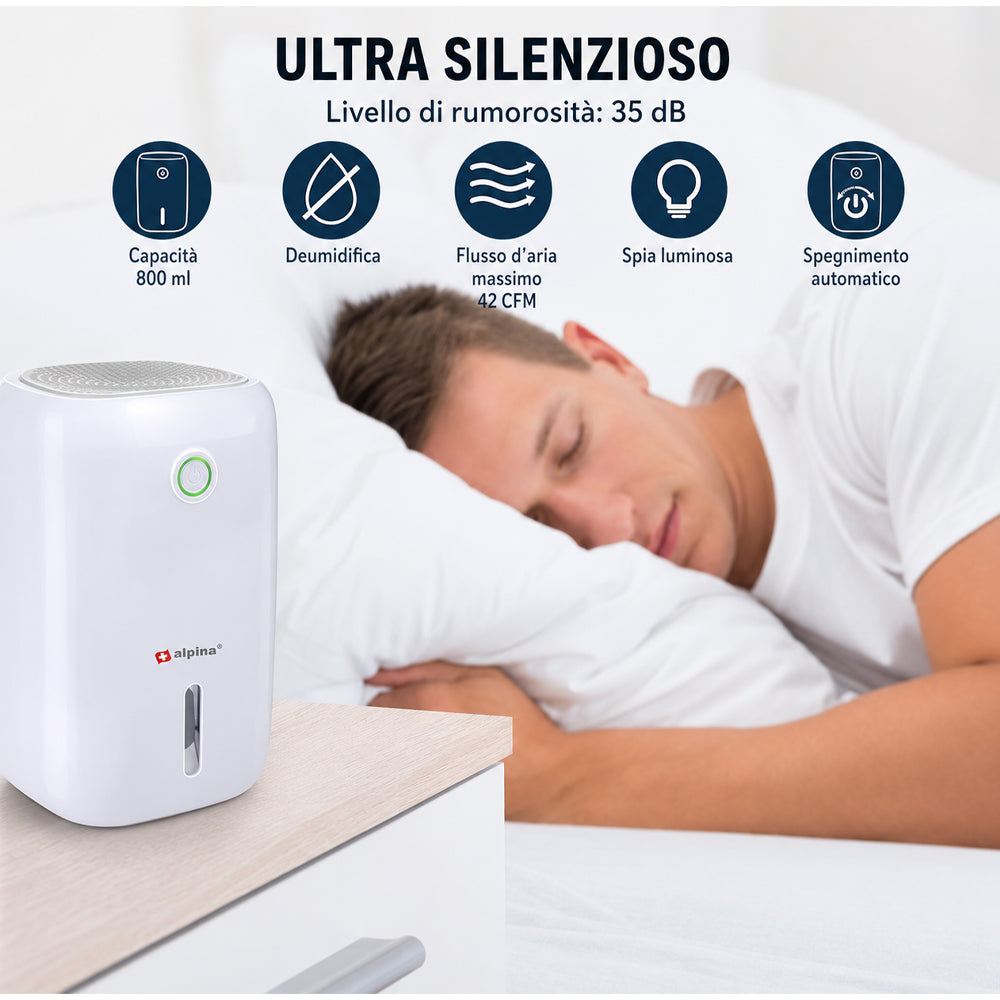 edco mini deumidificatore edco 330 ml ean 8711252270180