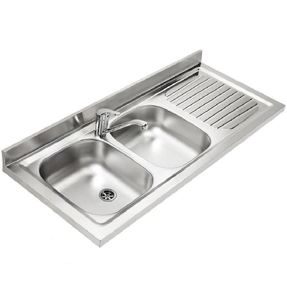 formula 1 lavello federica inox 120 cm vasche sx ean 9972016657336