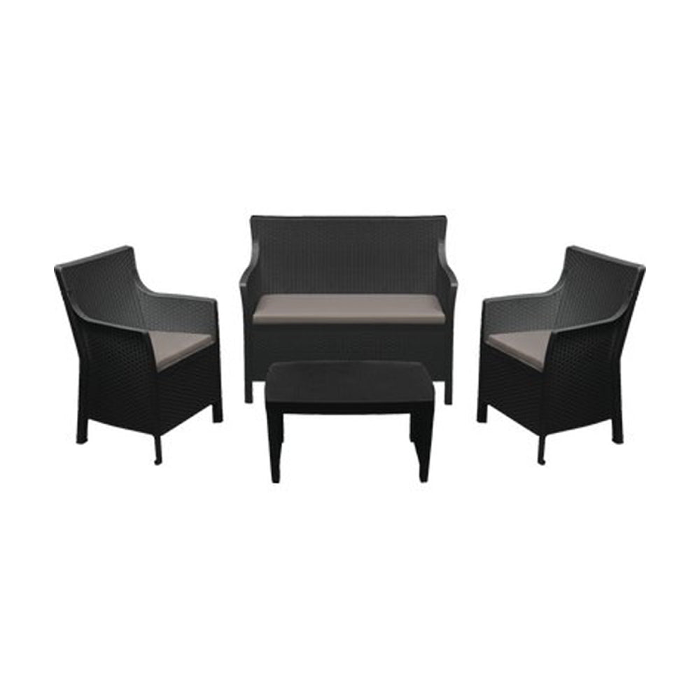 ipae progarden set salotto olivo antracite con cuscini ean 8009271156203