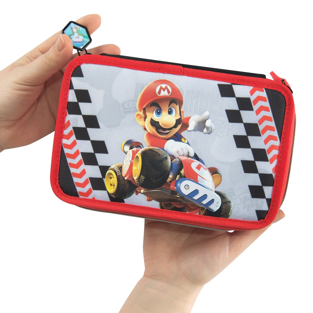mariokart astuccio 3 zip mariokart ean 8058263255226