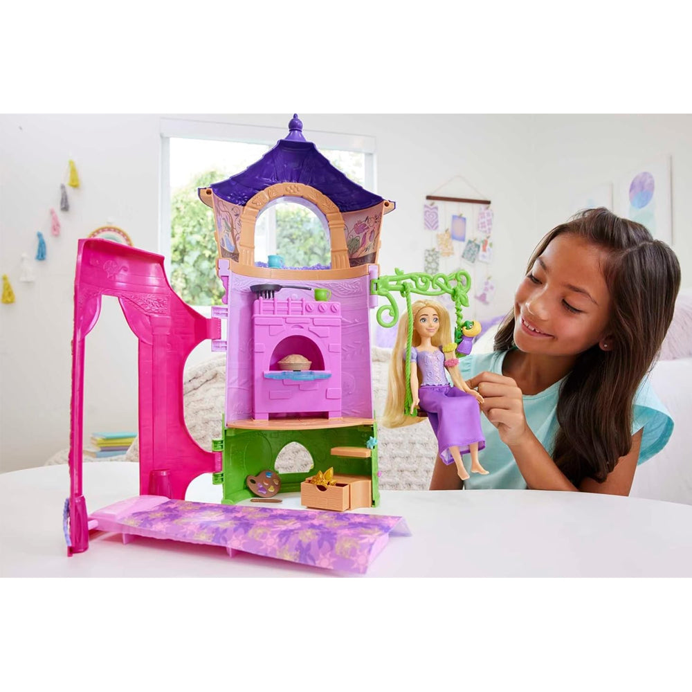 mattel playsetdisney torre rapunzel ean 0194735133277