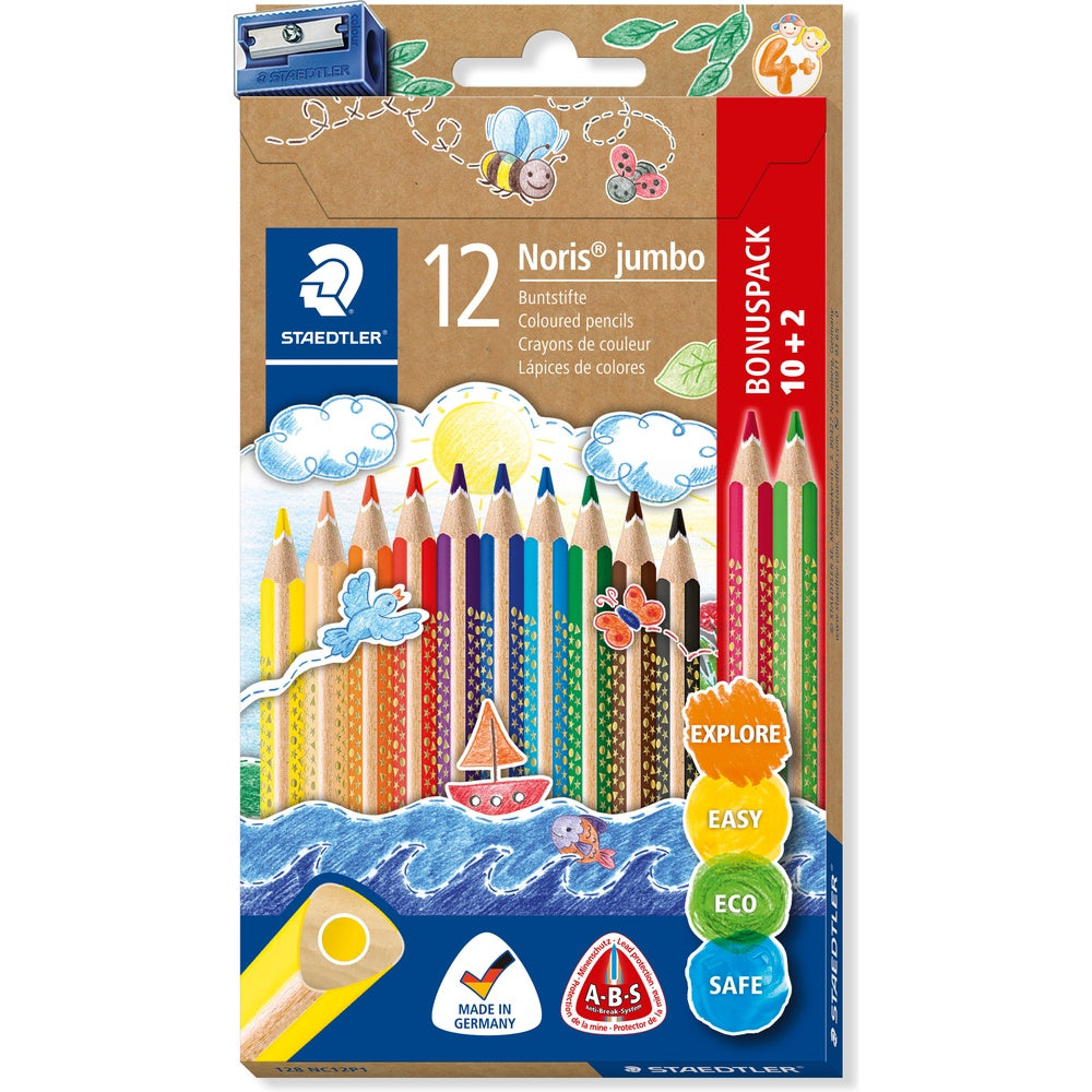 nbr pastelli triangol jumbo 12pz 188c12 ean 4007817091630