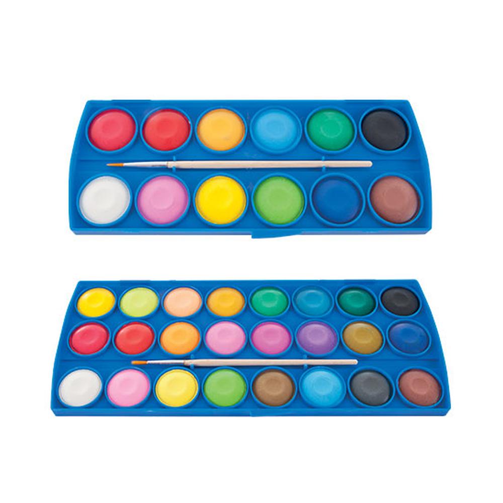 nikoffice acquerelli 12 colori 30 mm ean 8033593087051