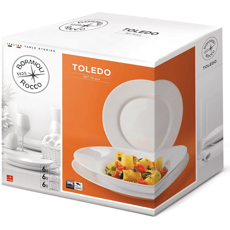 pengo servizio toledo 18 pezzi bianco opale ean 8411712754679