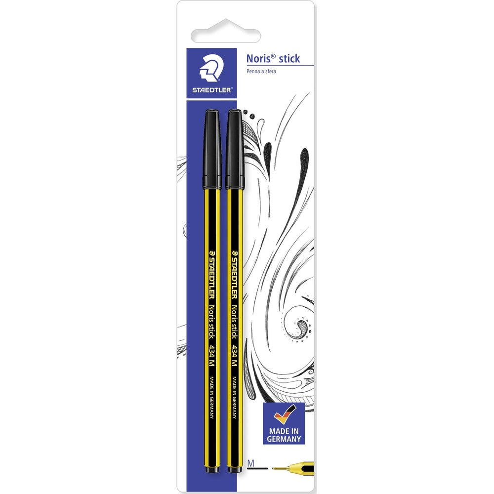 staedtler penne staedtler noris nere 2 pezzi ean 4007817434079