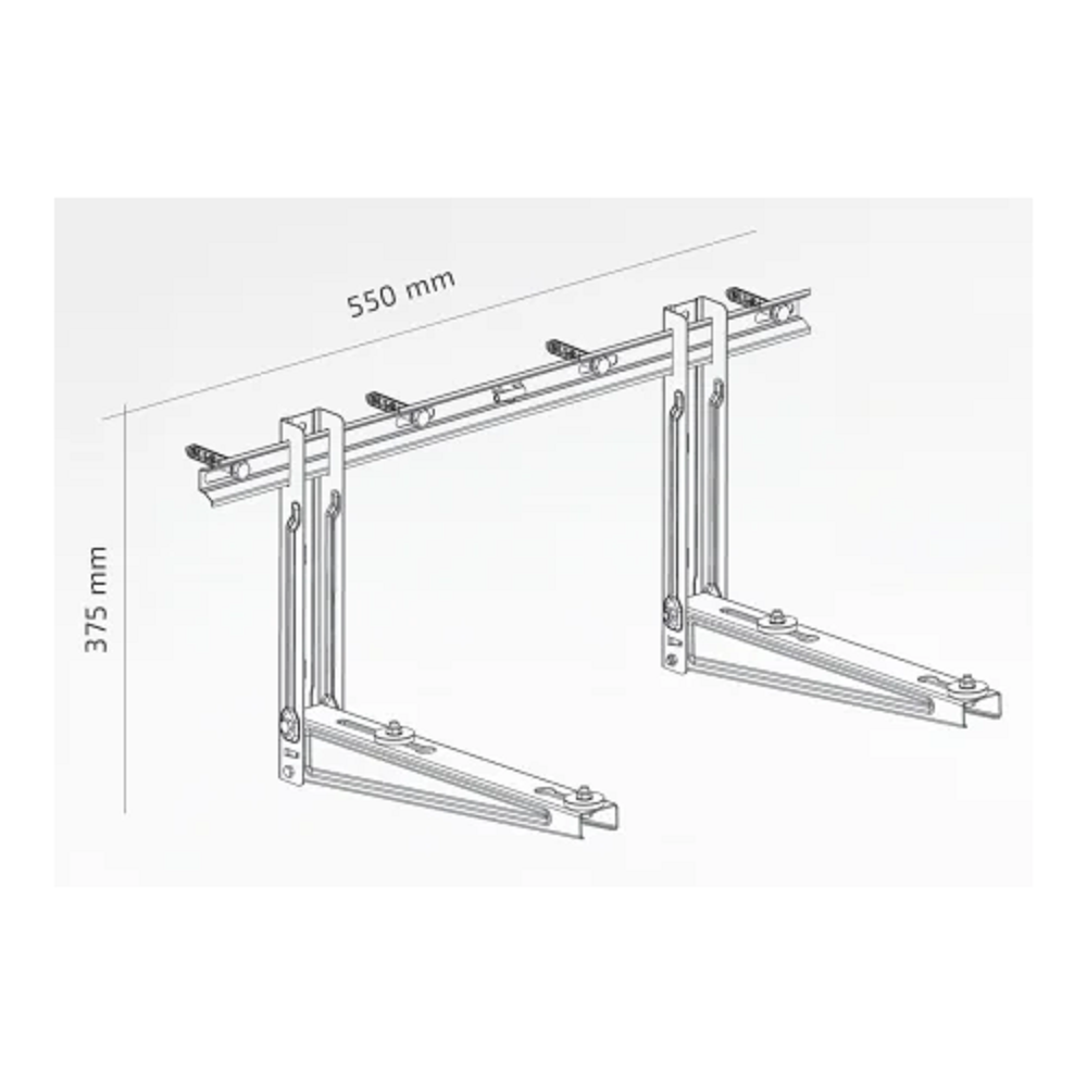 superior supporto per condizionatore aria maxi 200 kg ean 8054242081626