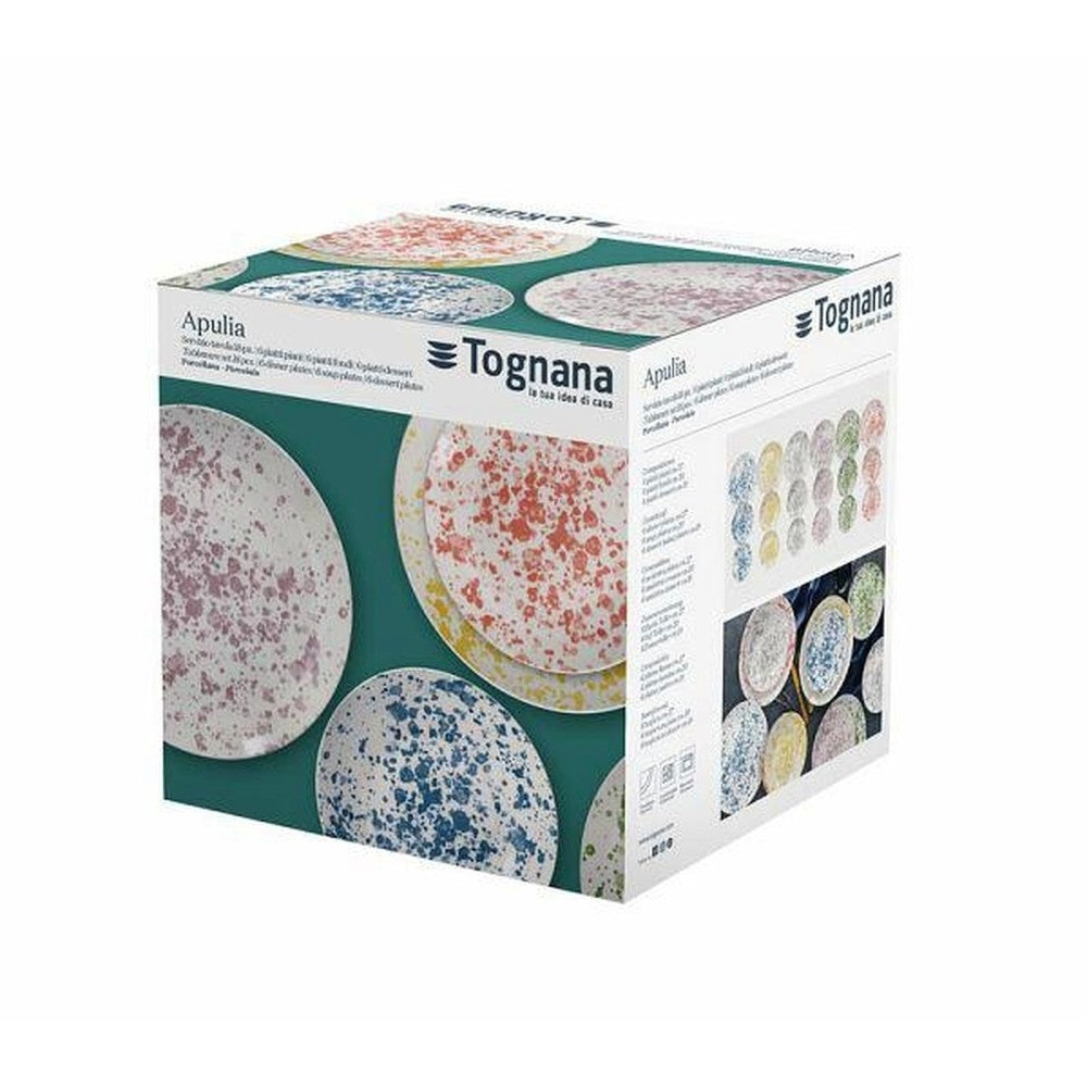 tognana servizio di piatti 18 pz apulia tognana ean 8056444482584