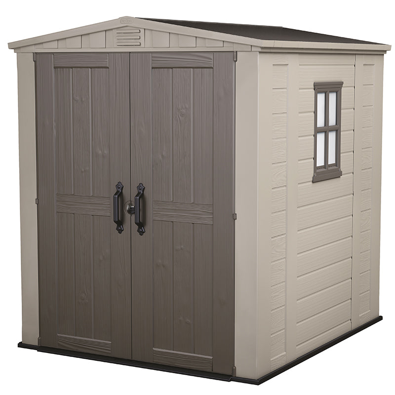 keter casetta da giardino factor 6x6 beige ean 7290103664930