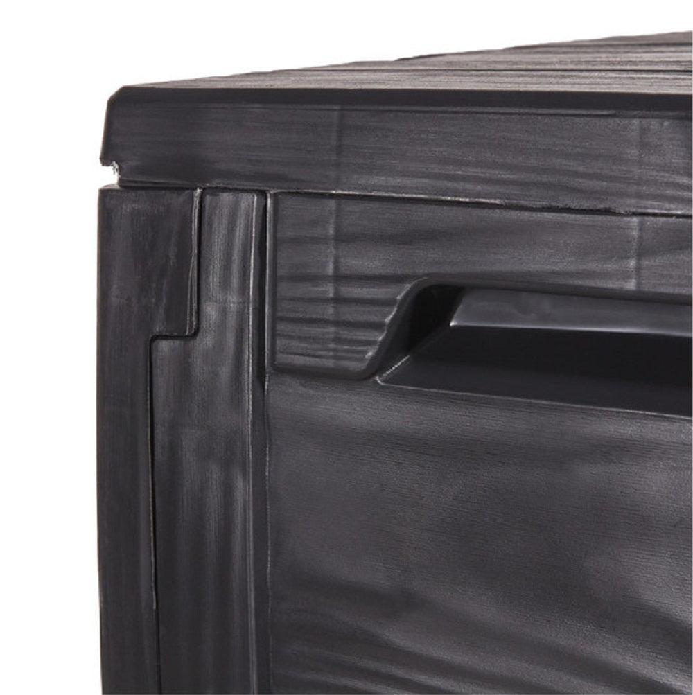 Baule In Resina Sherwood Grafite 117x45x57 Cm