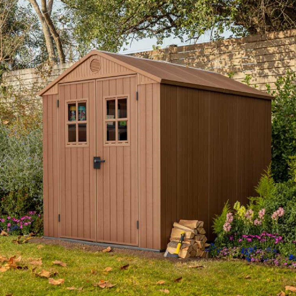 Casetta Darwin Evotech Marrone 190x244x221 Cm