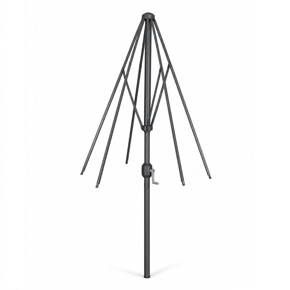 Struttura Ombrellone Senza Telo Antracite D.250 Cm
