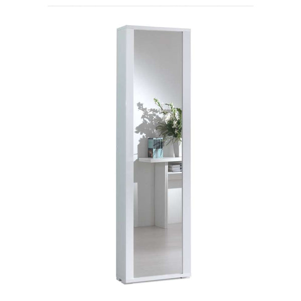 terraneo scarpiera multiuso omero con specchio bianco ean 8016730032817
