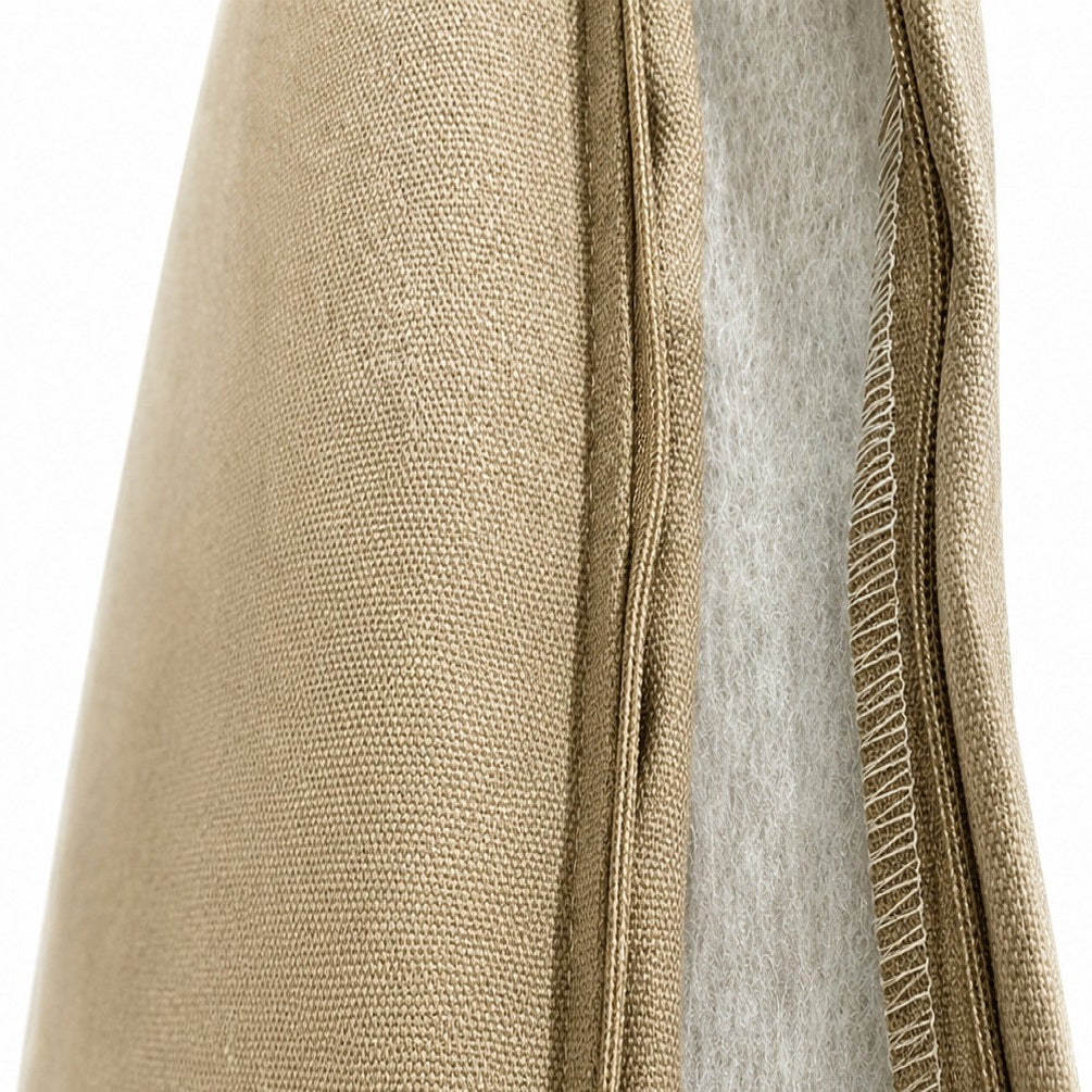 Cuscino James Con Prolunga 155x44xh.4 Cm Tortora