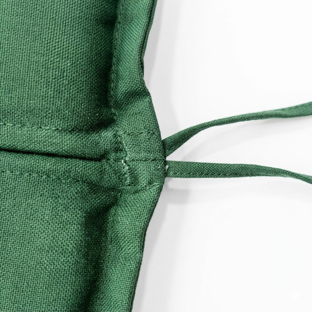 Cuscino James Prolunga 155x44xh.4 Bianco/Verde