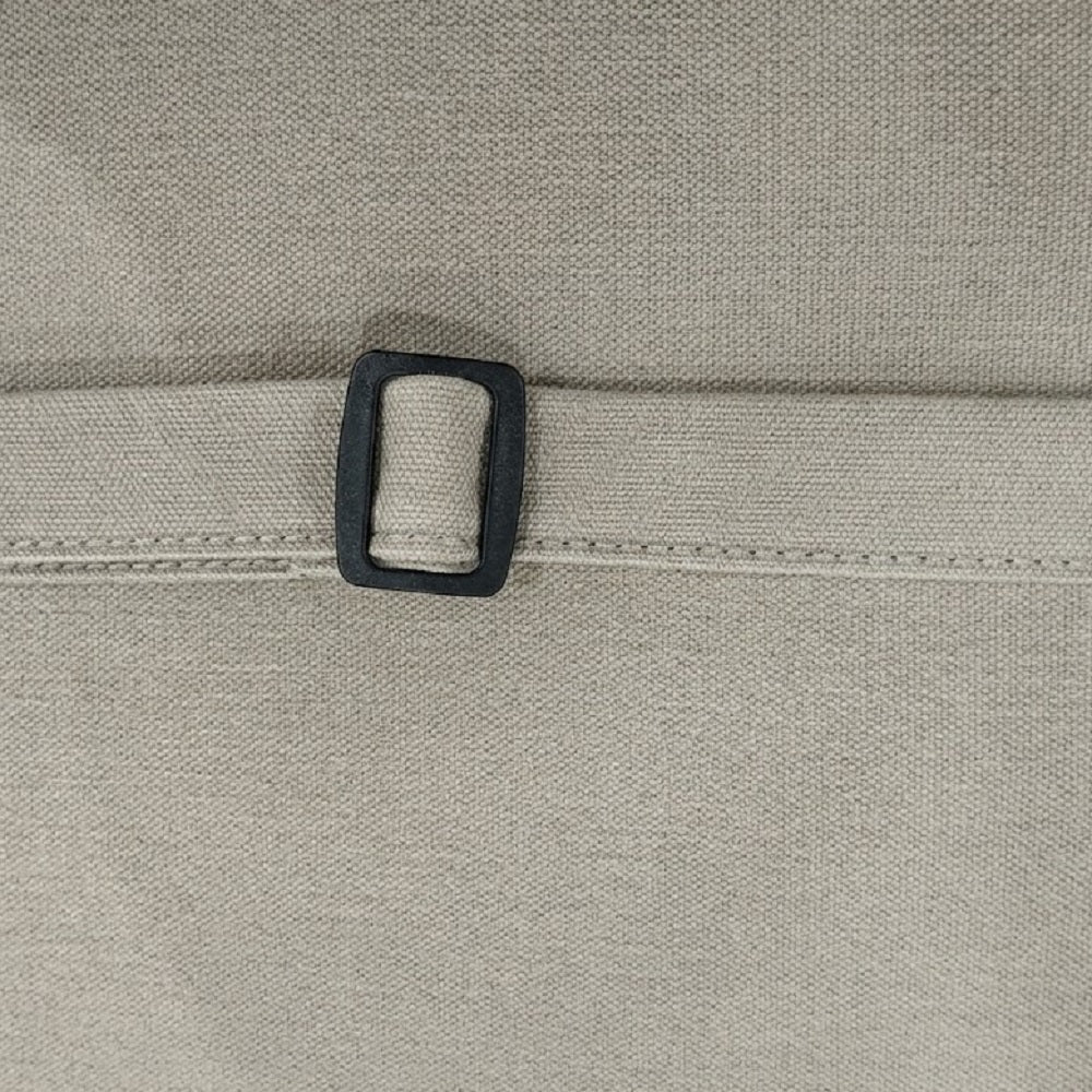 Cuscino Lettino Freddy 188x58xh.5 Cm Tortora