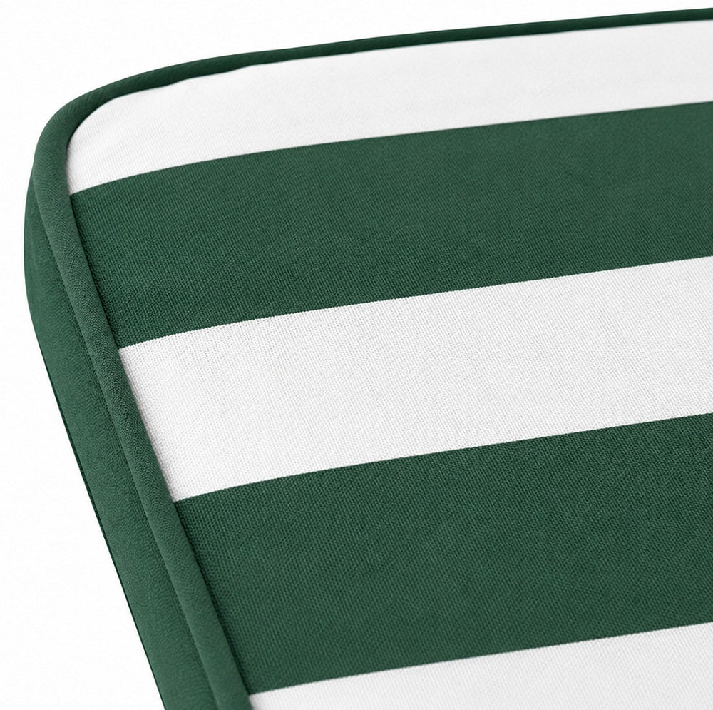 Cuscino Iside 50x54xh.5 Cm Bianco E Verde