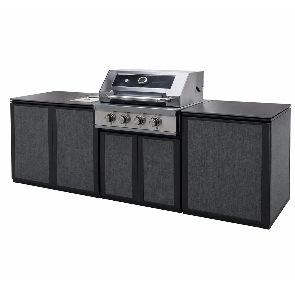 Cucina Da Esterno A Gas Antracite